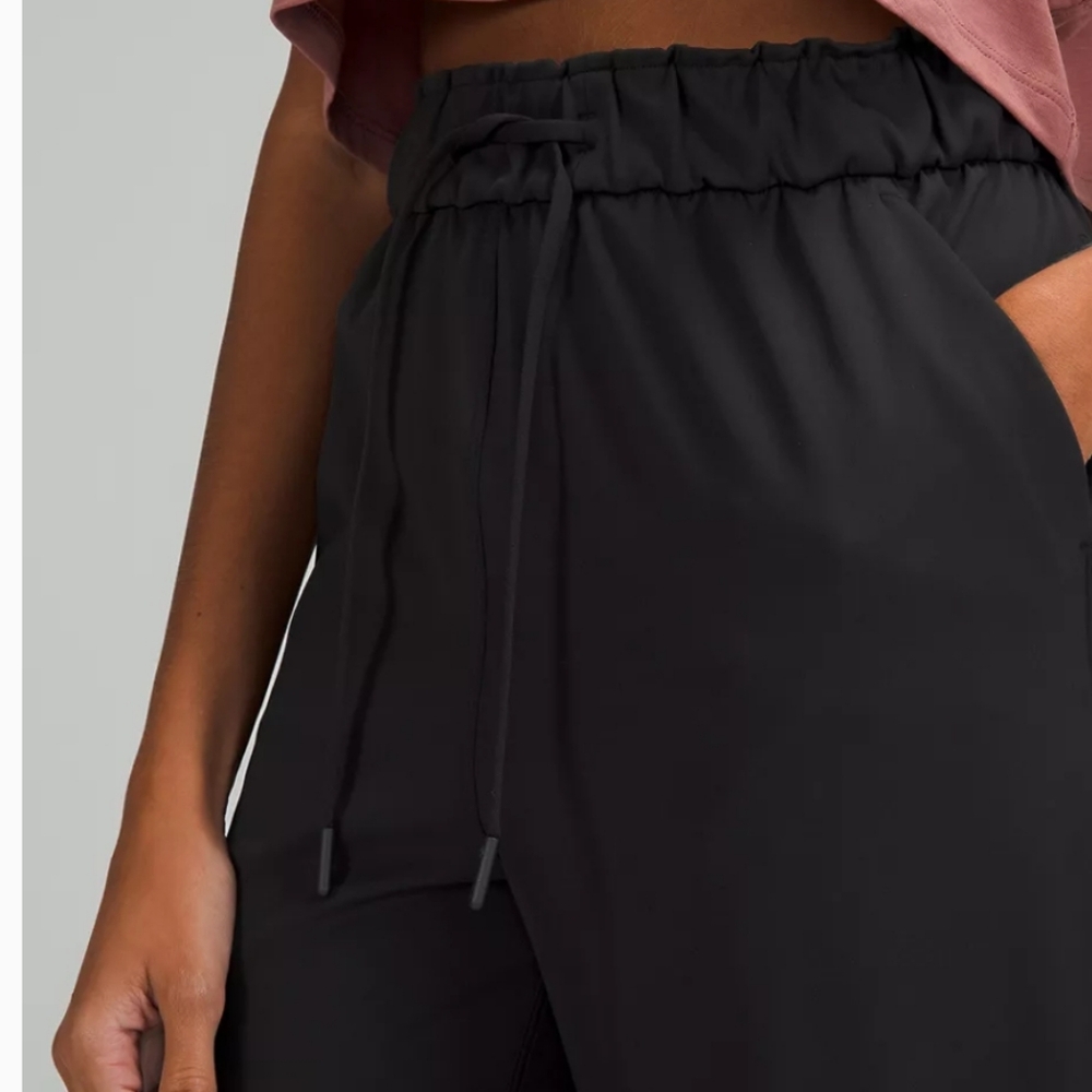 Lululemon Athletica Black Drawstring Joggers